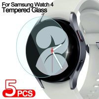 【lolo Watch】นาฬิกา Samsung Galaxy กระจกนิรภัยสำหรับ4 40มม. 44มม. ปกป้องหน้าจอป้องกันรอยขีดข่วนนาฬิกาอัจฉริยะ (1/2/3/4/5) ชิ้น