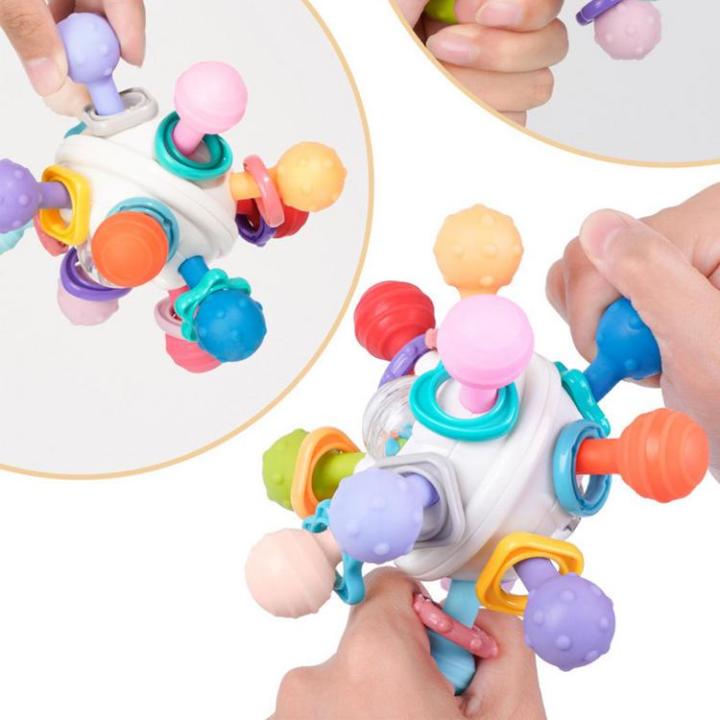 teether-ของเล่น-rattle-ของเล่น-ball-baby-teether-ของเล่น-rattle-rattle-sensory-teether-to-baby-chew-ของเล่นสำหรับ-teething-relief-smart