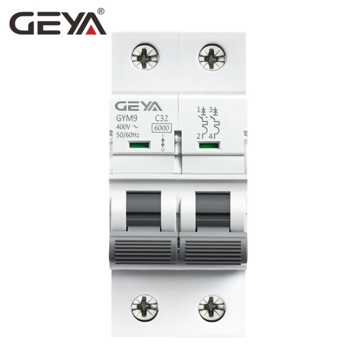 yf-geya-gym9-2p-6ka-breaking-capacity-mcb-din-rail-circuit-6a-63a-type-factory-manufacturer