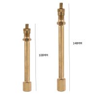 、‘】【； 108Mm/148Mm Full Brass Motorcycle Car Auto Truck Wheel Tire Valve Stem Extension Pole Cap Extender Steamboat Auto Accessories