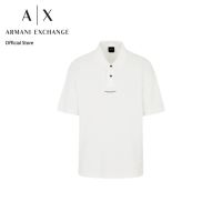 AX Armani Exchange เสื้อโปโลผู้ชาย รุ่น AX 6RZFLE ZJM5Z1116 - สีขาว