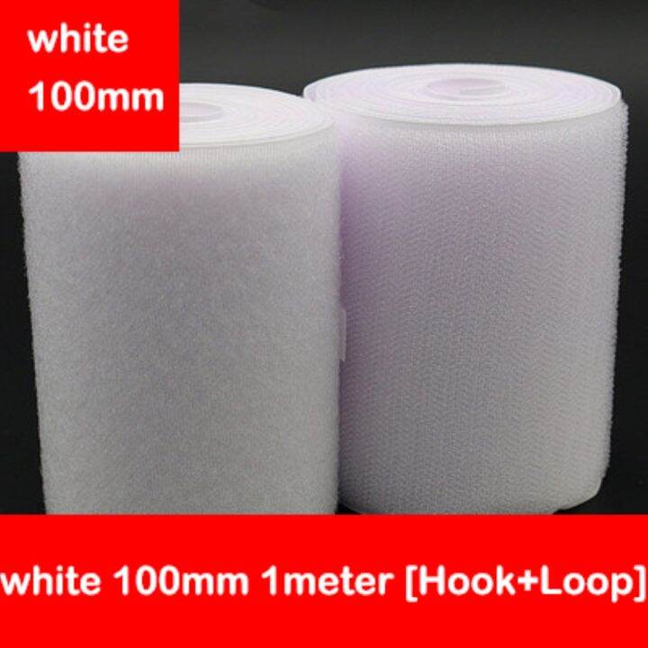 10cm-width-fastener-tape-no-adhesive-hook-loop-fastener-tape-sewing-magic-tape-sticker-strap-sewing-diy-crafts-clothing