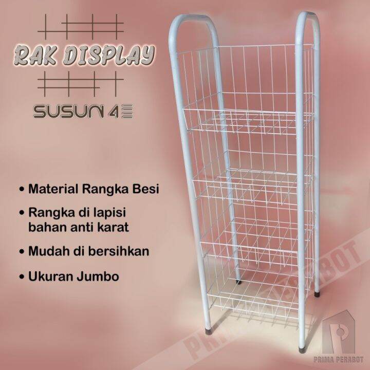 RAK WARUNG JUMBO / RAK CIKI / RAK CHIKI / RAK SERBAGUNA / RAK SNACK ...