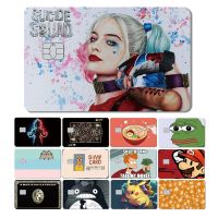 hotx【DT】 1pc Fashion Fog Cartoon Anime Sticker Film for Small Chip Credit Card