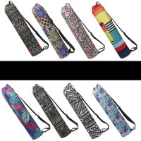 New Canvas Yoga Mat Portable Yoga Bag Pilates Carrying Backpack Bag Yoga Mat Bags With Shoulder Strap For Women Female Supplies