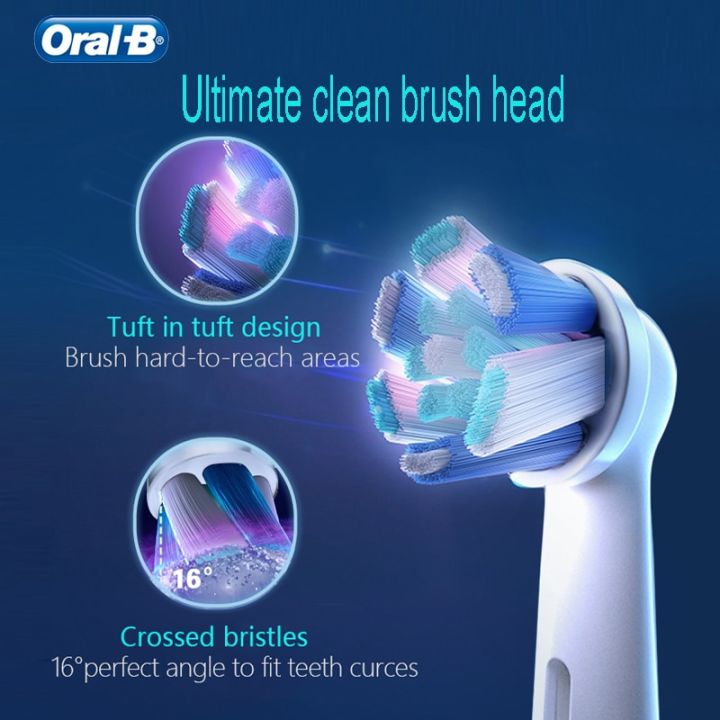 top-oral-b-io-ultimate-clean-replacement-electric-toothbrush-heads-refill-gentle-clean-tooth-brush-heads-for-oralb-io7-io8-io9