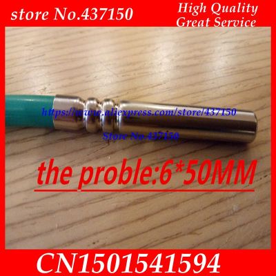 ‘；【。- 6*50MM NTC Thermal Resistance 5K 10K 50K100k Waterproof Ntc Temperature Sensor  3950 Accuracy 1% Temperature Probe Silicone Wire