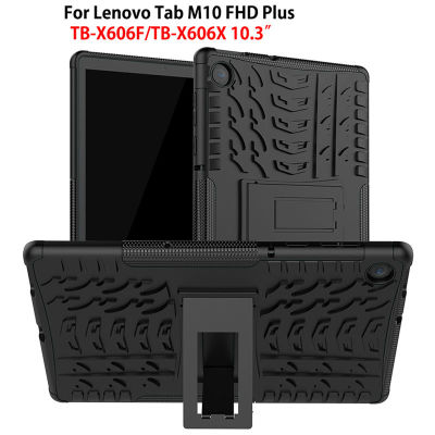 เคสโทรศัพท์ Lenovo Tab M10 FHD Plus 10.3นิ้ว TB-X606F TB-X606X Case Heavy Duty 2 In 1 Hybrid ทนทานทนทาน