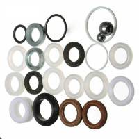 22pcs Paint Sprayer Seal Ring Repair Kit 12mm-27mm For 390 395 490 495 595 For Wagner/ Graco Paint Sprayer Colanders Food Strainers