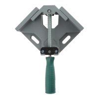 Rubber Single Handle Aluminum 90 Degree Right Angle Clamp Woodworking Picture Frame Joiner Corner Clips Right Angle Folder Tool