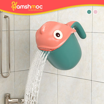 HamshMoc ช้อนตักแชมพูเด็กลายการ์ตูนน่ารักพร้อมฝาปิด,ทัพพีตักของเล่นในอ่างอาบน้ำเด็กน้ำอาบเพื่อความปลอดภัยในทารกแรกเกิดใช้ในบ้าน