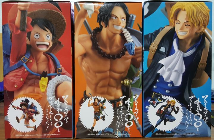 one-piece-three-brothers-figure-b-portgas-d-ace-model-ฟิกเกอร์วันพีช-วันพีช-โมเดล-โมเดลวันพีช-3-พี่น้อง-เอส-ของเล่น-โมเดลวันพีชแท้-โมเดลวันพีชแท้-แมวทอง