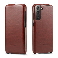 Applicable To Samsung S21 S22 Crazy Horse Pattern Flip Phone Leather Case S22 Ultra-Thin Business Case