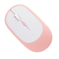 Computer Mouse, Light and Portable, Ergonomic 1600Dpi USB Wireless Silent Mouse for Laptops, PC