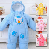 Winter Autumn Newborn boy girl Infant Baby Clothes Plush lining suit Animal Style Clothing Baby Clothes Cotton-padded Overalls