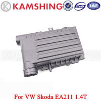 Kamshing กรองอากาศที่อยู่อาศัยกล่องที่มีตัวกรองสำหรับ VW EA211 1.4ครั้ง Tiguan กอล์ฟ7 Magotan สุดยอด Octavia ประกอบทำความสะอาด