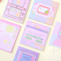 1pc Creative Stationery Portable Computer Notebook Student Memo Message Book Memo Pad