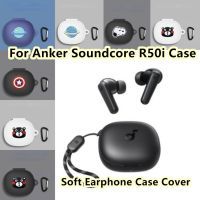 READY STOCK! For Anker Soundcore R50i Case Cool Tide Cartoon Series Kumamon Kumamon for Anker Soundcore R50i Casing Soft Earphone Case Cover