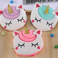 ✘☾✑ 1Pc New Coin Bag Woman Girl Unicorn Cartoon Pattern Coin Purses Colorful Kid Small Bag Wallet For Travel