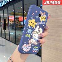 JIUMOO เคสปลอกสำหรับ Samsung J4บวก2018 J4ลายการ์ตูนสตาร์กระต่ายบางดีไซน์ใหม่นิ่มเคสมือถือบางเคสขอบสี่เหลี่ยมด้านข้างบางแบบซิลิโคนเคสนิ่มเคสป้องกันการกระแทก