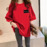 [AMYGO] 2023 Loose Tshirt Women Baju t shirt Perempuan Wanita Murah T-shirt Blouse Clothes Tops Tshirt Woman Tops Girls Student Korean Style Ladies Kurung Moden 宽松T恤女裝上衣女生短袖衣服