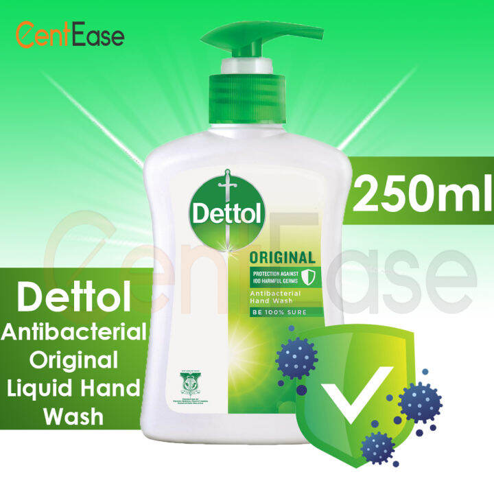 Dettol Antibacterial Original Liquid Hand wash 250ml (Exp: Oct 2023 ...