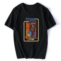 Timmy Has A Visitor Retro Vintage Horror Death T-shirt Lets Summon Demons Streetwear Funny Cotton  Tshirt - T-shirts - AliExpress