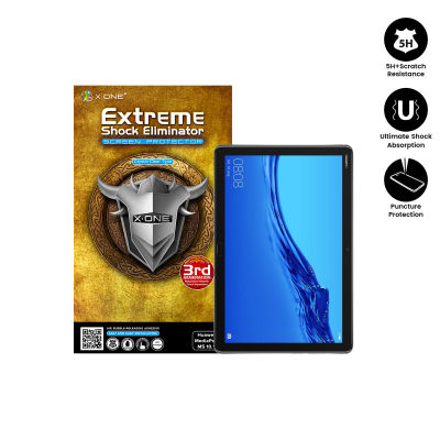 Huawei MediaPad M5 Lite ( 10.1 ) X-One Extreme Shock Eliminator (รุ่น3rd 3) Clear Screen Protector