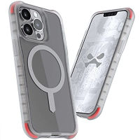 Ghostek COVERT MagSafe iPhone 13 Case Clear Protective Phone Cover with Anti-Yellowing Coating Shockproof Compatible with Apple MagSafe Accessories Designed for 2021 Apple iPhone 13 (6.1 Inch) (Clear)
