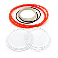 Jewelry Rotary Tumbler Replacement Kit kT6808 Rubber Chain Dentate Strip 90mm Rotary Barrel Cover