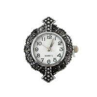 5Pcs /Lot Ornate Beading Round Quartz Watch Face For Watchband Watch Chain DIY W4