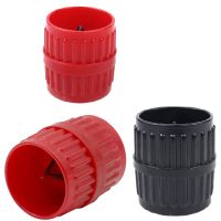 3-Piece Set Inner and Outer Circle Trimmer Plastic Copper Pipe Chamfering Device Deburring Chamfering Trimming Black&amp;Red