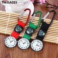 Mountaineering buckle luminous key chain compass male and female students with nurse exam supe portable bag old man