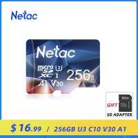 [HOT TALQQQWWEGE 583]Netac ไมโครการ์ด SD 128GB 256GB คลาส10 U3 A1 V30 100เมกะไบต์/วินาที TF แฟลชการ์ดการ์ดความจำ512GB สำหรับจอรถยนต์กล้องแท็บเล็ตสวิตช์