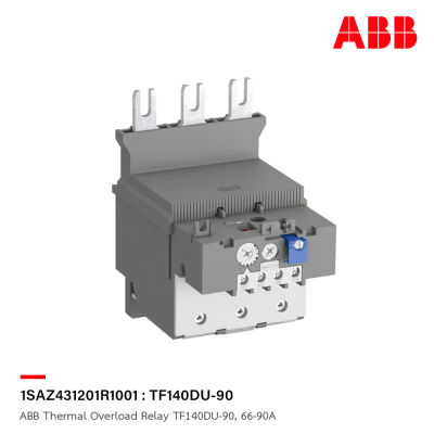 ABB Thermal Overload Relay TF140DU - 90, 66-90A - TF140DU - 90 - 1SAZ431201R1001 - เอบีบี โอเวอร์โหลดรีเลย์