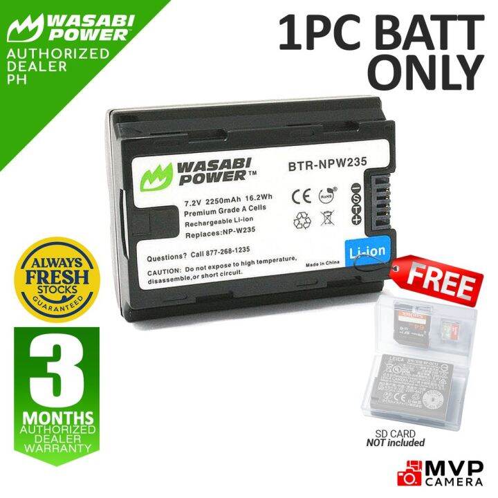 Wasabi Power Battery For Fujifilm NP W235 NPW235 For Fujifilm X H2S