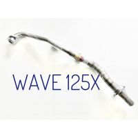 ส่งทันที คอท่อ Wave125X  NICE125 สแตนเลส