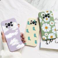 [LWF HOT]✴For Xiaomi Poco X3 NFC Case 6.67 Quot; ซิลิโคนปกหลังสำหรับ Xiaomi PocoX3 Pro X 3 NFC เคลือบนุ่ม C Oque น่ารักไดโนเสาร์เชลล์ F Undas