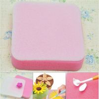 2pcs Fondant Cake Foam Pad Decorative Sponge Mat Sugarcraft Flower Modelling DIY Mat Sugarcraft Sponge Pads For Sugar Craft Deco Adhesives Tape