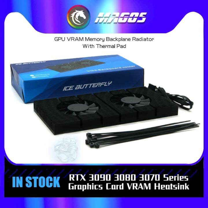 PC Water Cooling GPU Backplate Memory Radiator For RTX 4090 3090 Series ...