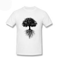 Mens Tree Of Life Black T Shirt Harajuku Plus Size 100% Cotton Hip Hop Geek Hip Hop Custom Camisetas Short Sleeve Tees Tops S-4XL-5XL-6XL
