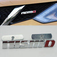 LCX 1 X กระจังหน้าสัญลักษณ์ NISMO โลหะป้ายสติกเกอร์สำหรับ Nissan Tiida ทุกรุ่น