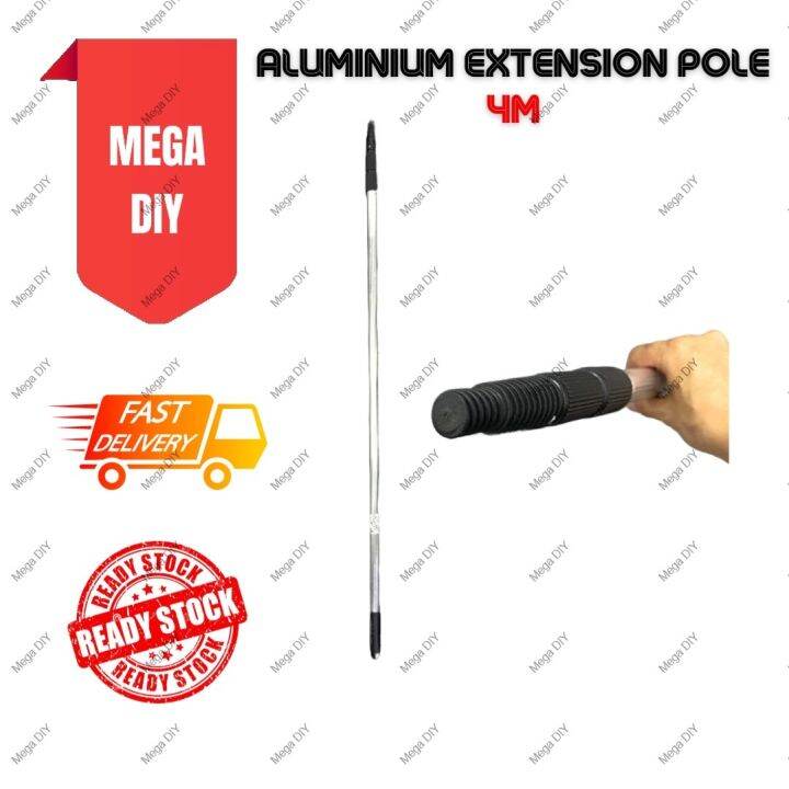 4M Paint Roller Extension Pole Aluminum / Batang Panjang Cat Extend