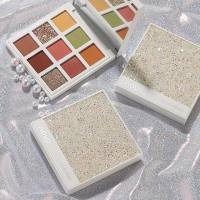 5289(ตัวใหม่ /ของแท้)novo diamonds blaze nine color eye shadow Palette พาเลทอายแชโดว์ 9 สี