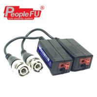 Video Balun ตัวแปลงสัญญาณ UTPเป็นBNC รองรับ2ล้าน เป็น4ระบบ รุ่นFu 302 Video Balun อุปกรณ์ขยายสัญญาณภาพกล้องวงจรปิด ระบบ AHD/CVI/TVI