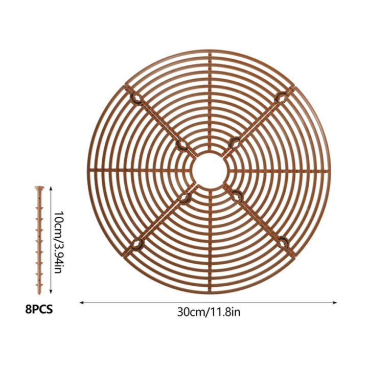 ฝาครอบป้องกันกระถางต้นไม้19-30ซม-กระถางต้นไม้พลาสติกกระถางต้นไม้ตะแกรงป้องกันทนทานอุปกรณ์สวนที่ฝาครอบป้องกันดินกระถางต้นไม้
