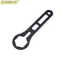 ZORBYZ 50มิลลิเมตรสีดำ WP ส้อมหมวกประแจเครื่องมือสำหรับ125 150 250 350 450 550 SX SXF XC XCF EXCF โรงงาน EXC หกวันสำหรับ Husqvarna