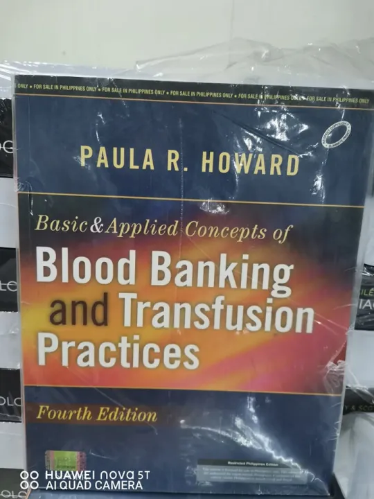 Basic & Applied Concepts Of Blood Banking And Transfusion Practices 4th ...