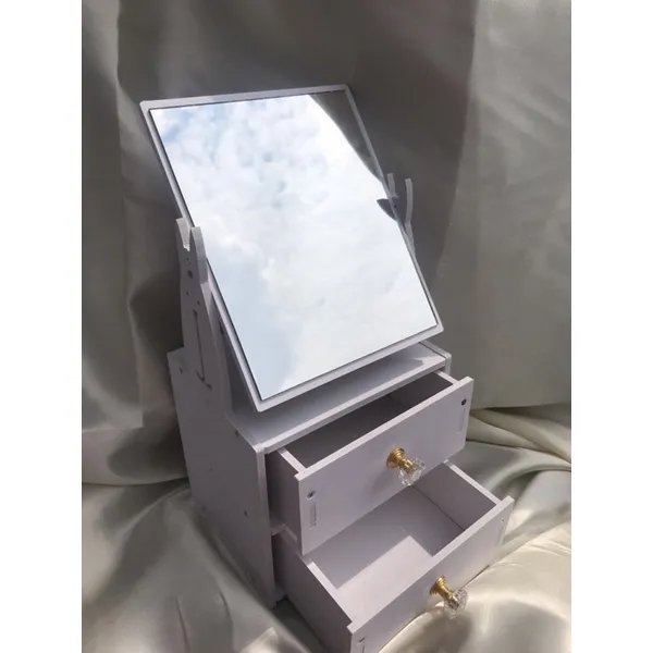 Mirror Vanity Mirror LED Makeup Mirror . Dressing Table Mirrorfolding