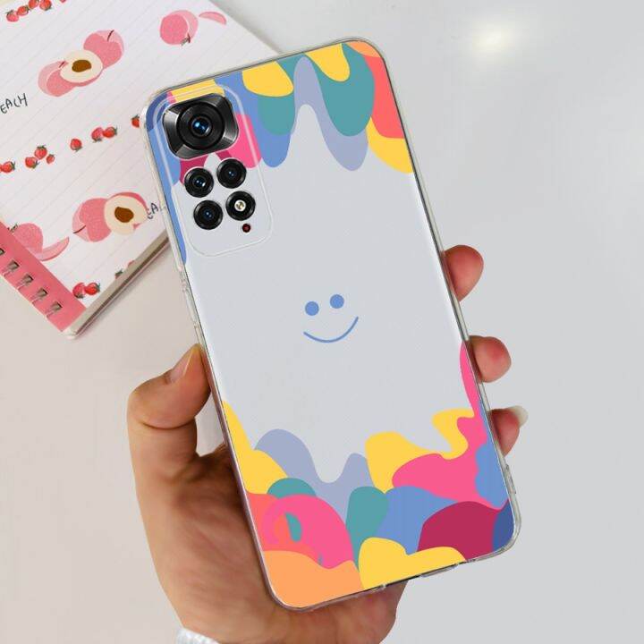 เคส-xiaomi-redmi-note-11-pro-4g-5g-ลายการ์ตูนนักบินอวกาศ-tpu-เคส2023สำหรับ-redmi-note-11pro-ฝาครอบ4g-5g